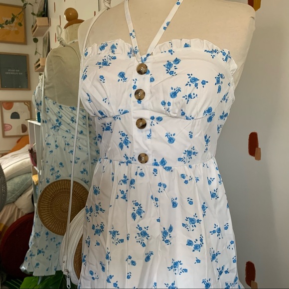 🌸 Floral Summer/Spring Ruffled Dress - Picture 5 of 5